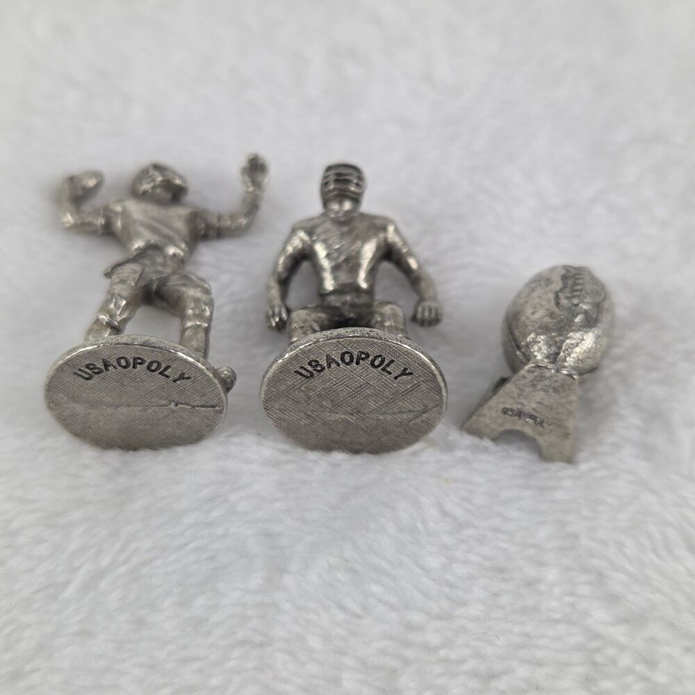 2003 Monopoly NFL Football Game Replacement Playing Tokens Lot of 3 - Picture 4 of 4